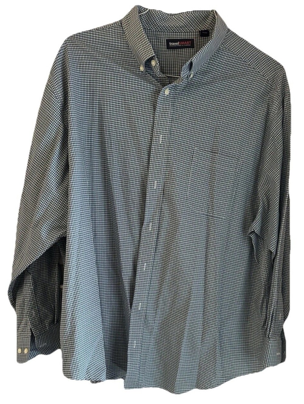 Roundtree &Yorke TravelSmart Men’s 3XB LongSleeve ButtonShirtExcellent Condition